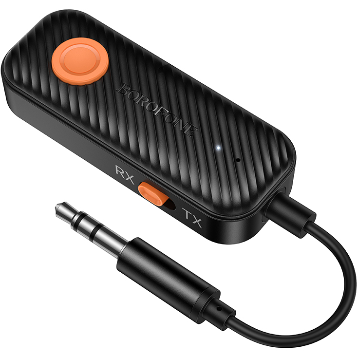 Bluetooth ресивер BOROFONE BC62 Walker AUX BT audio receiver/transmitter (6941991124143) Сумісніть універсальні