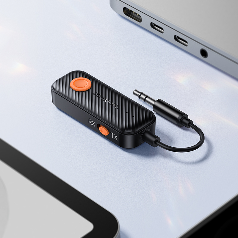 Покупка Bluetooth ресивер BOROFONE BC62 Walker AUX BT audio receiver/transmitter (6941991124143)