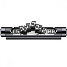 Парковочная карта BASEUS Temporary Parking Number Card Black (ACNUM-01)