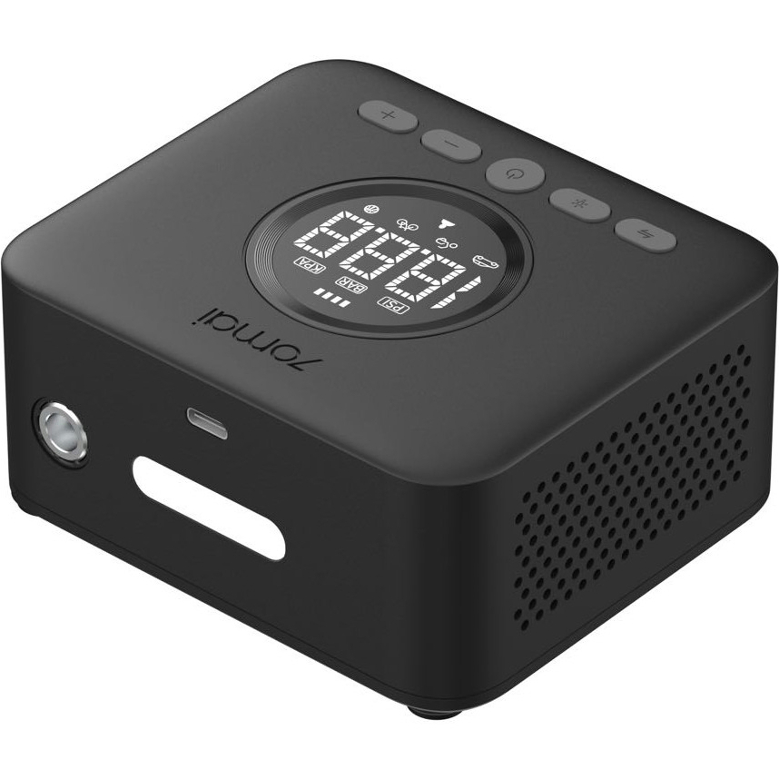 Автокомпресор 70MAI Cordless Air Compressor 2 TP07 (1183119) Додатково Максимальний струм: 11,5 А; Максимальний тиск: 103 атм; Цикл роботи: 21 хв; Вбудований ліхтарик; Манометр; Рівень шуму: до 80 дБ; Автоматичне вимкнення при досягненні заданого тиску; Акумулятор: літієвий 2×2600 мАг; Підсвічування