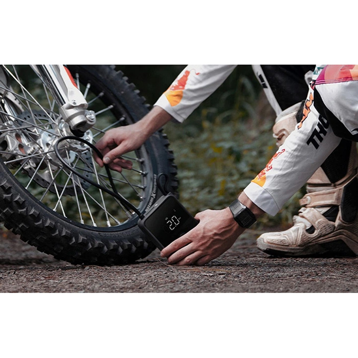 Зовнішній вигляд Автомобільний компресор HOTO Xiaomi Air Pump Pro (QWCQB003)