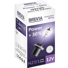 Лампа BREVIA H27/1 12V 27W PG13 Power +30% CP (12271PC)