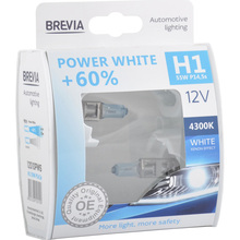 Лампа BREVIA H1 12V 55W P14,5s Power White +60% 4300K S2 (12010PWS)