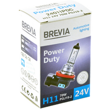 Лампа BREVIA H11 24V 70W PGJ19-2  Power Duty CP (24011PDC)