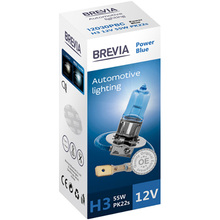 Лампа BREVIA H3 12V 55W PK22s Power Blue CP (12030PBC)