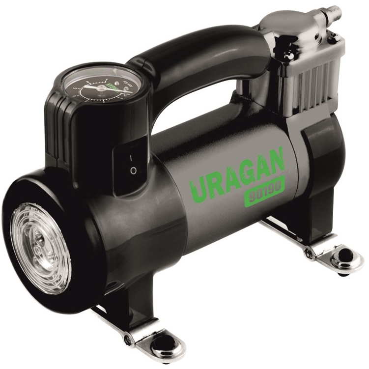 Компрессор автомобильный URAGAN (90190)