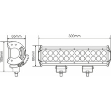 Фара BREVIA 10-30V 72W 6000Lm (10724FX1)