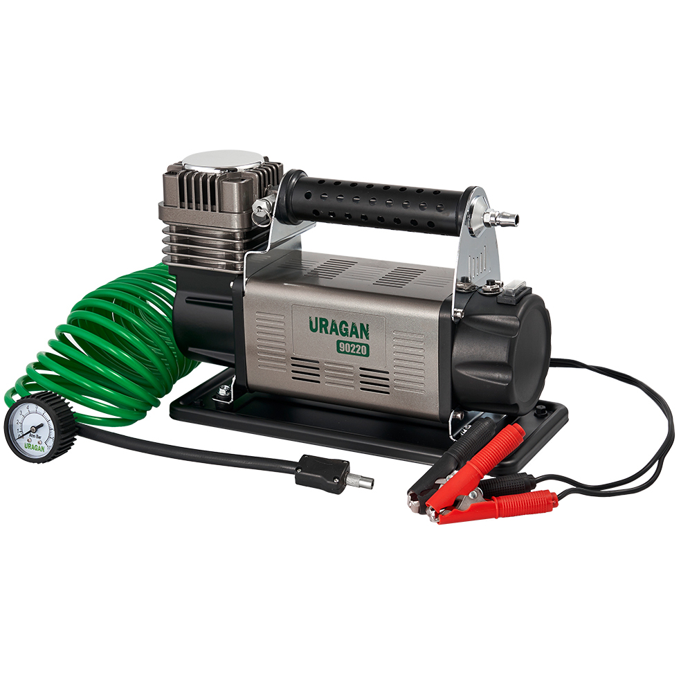 Компрессор автомобильный URAGAN (90220)