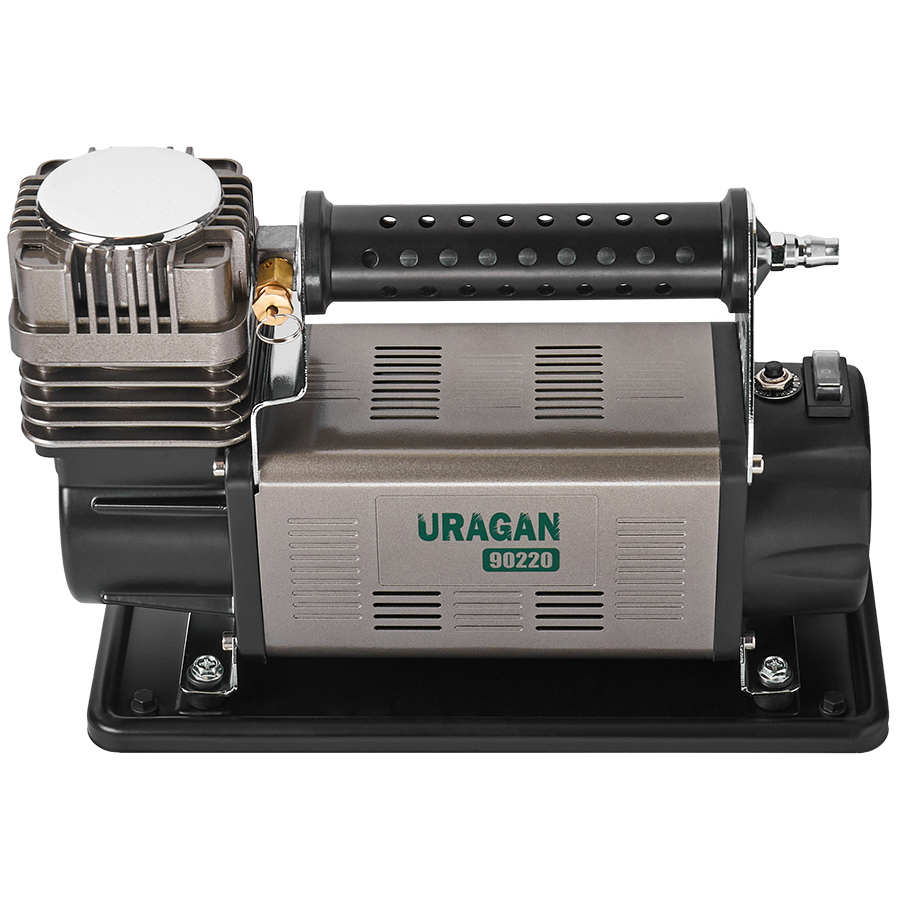 Компрессор автомобильный URAGAN (90220) Материал  металл