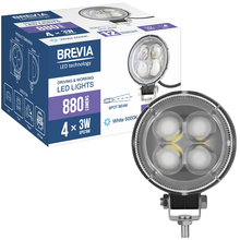 Фара світлодіодна BREVIA 10-30V 12W 4 x 3W 880 Lm ERISTAR 4D SPOT 1 шт (10602RLX1)