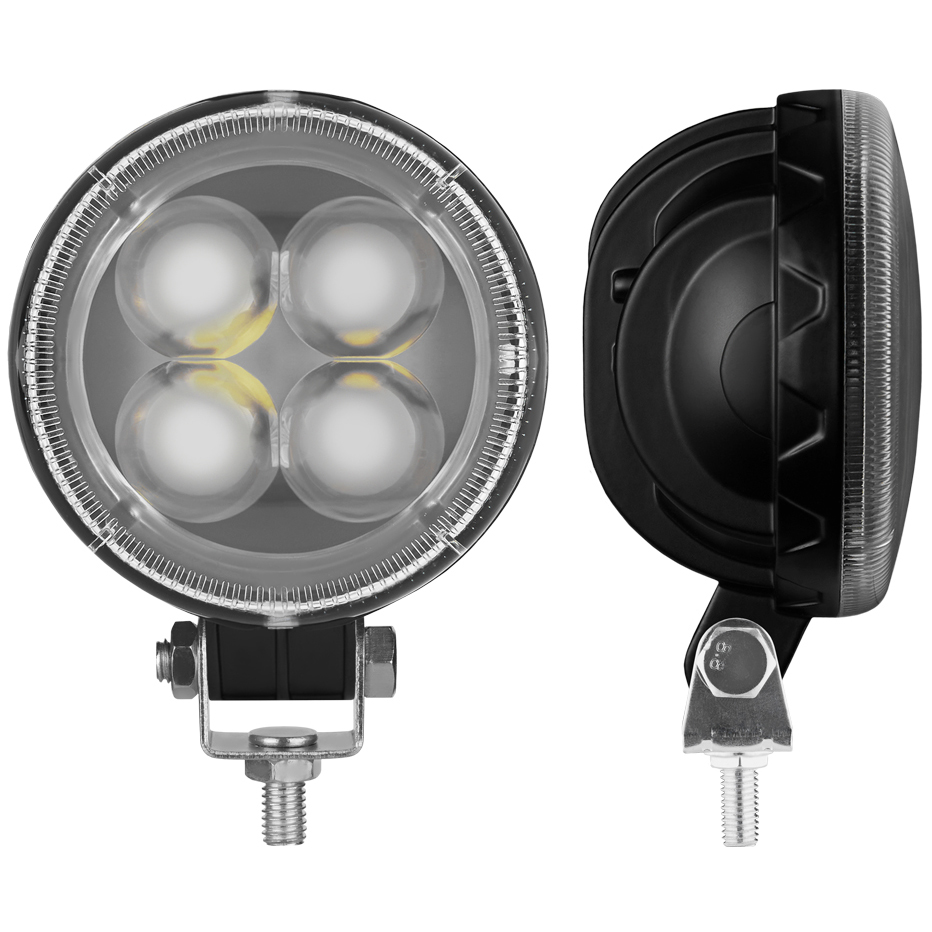 Фара світлодіодна BREVIA 10-30V 12W 4 x 3W 880 Lm ERISTAR 4D SPOT 1 шт (10602RLX1) Матеріал метал