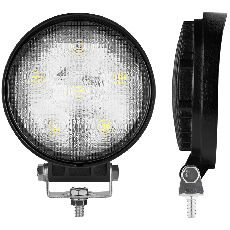 Фара світлодіодна BREVIA 10-30V 18W 6 x 3W 1320Lm EPISTAR FLOOD 1 шт (10621RFX1) Матеріал метал