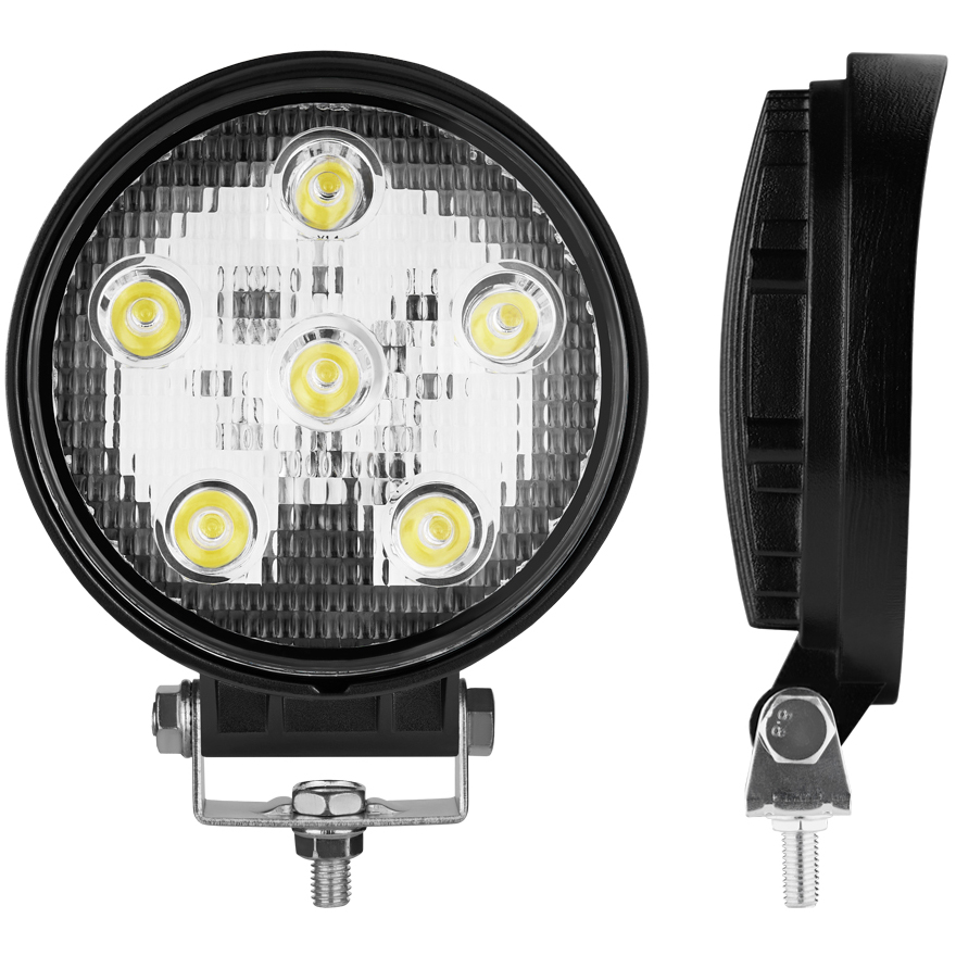 Фара світлодіодна BREVIA 10-30V 18W 6 x 3W 1320Lm EPISTAR SPOT 1 шт (10621RSX1) Матеріал метал