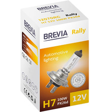 Галогеновая лампа BREVIA H7 12V 100W PX26d Rally CP (12070RC)