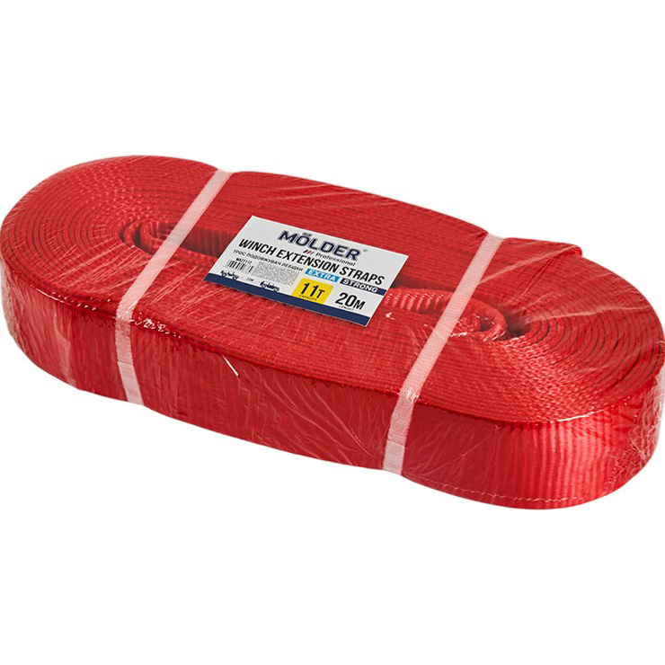 Трос буксировочный MOLDER OFF ROAD 11 т 20 м (MA22112) Дополнительные характеристики грузоподъёмность до 11 тонн