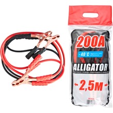 Стартовые провода ALLIGATOR 200 А 2.5 м (BC623)