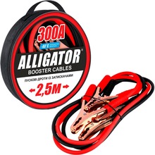Стартовые провода ALLIGATOR Carllife 300 А 2.5 м (BC632)