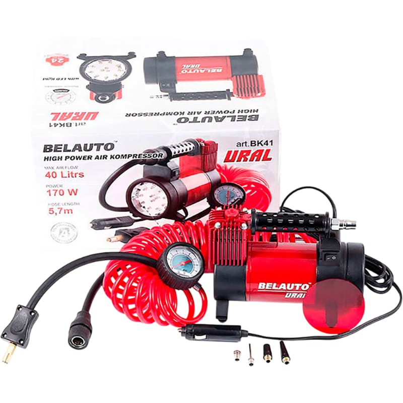 Компресор БЕЛАВТО УРАЛ (BK41) Вхідна напруга 12