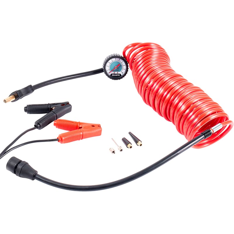 Компрессор БЕЛАВТО ТРОФИ (BK47) Дополнительно Манометр; Сумка для переноски и хранения; Дополнительные адаптеры