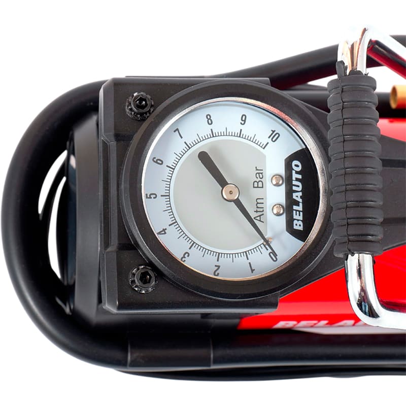 Компрессор БЕЛАВТО ЗЕНИТ (BK49) Дополнительно Манометр; Сумка для переноски и хранения; Дополнительные адаптеры