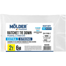 Ремень стяжной MOLDER 2т 6м (MA20206)