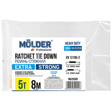Ремень стяжной MOLDER  5т 8м (MA20508)