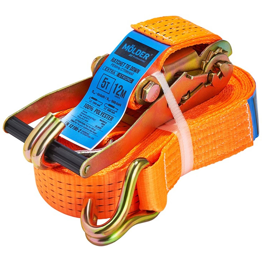 Ремень стяжной MOLDER 5т 12м (MA20512)