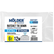 Ремінь стяжний MOLDER 6т 12м (MA20612)