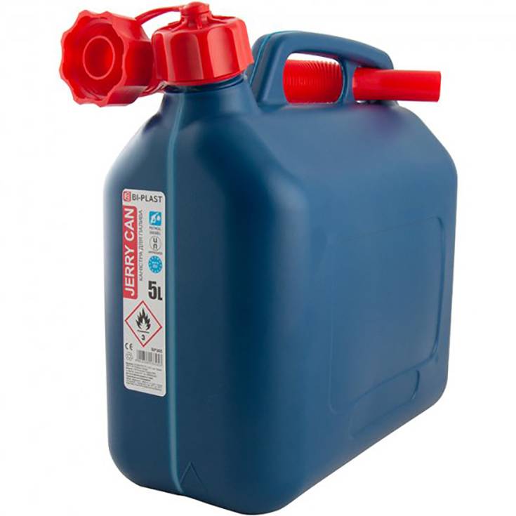 Каністра BI-PLAST HDPE з лійкою 5л (BP-305)