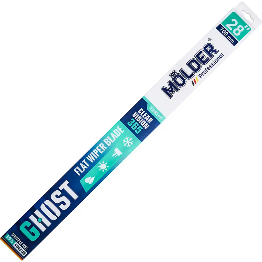 Щітка склоочисника MOLDER Ghost безкаркасна 700 мм (MG700)