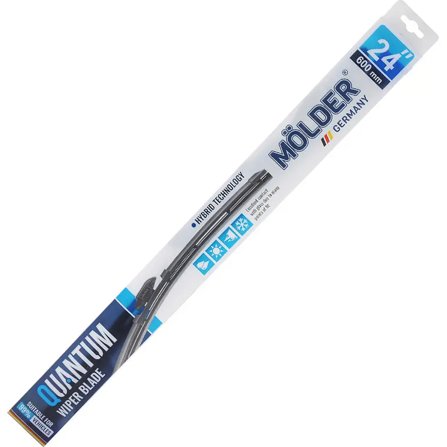 Щетка стеклоочистителя MOLDER Quantum гибридная 600мм (MQ600)