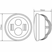 Фара світлодіодна BREVIA 60W (60160HLX1)