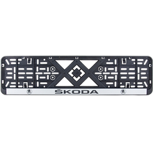 Рамка номера BI-PLAST SKODA (BP-237)