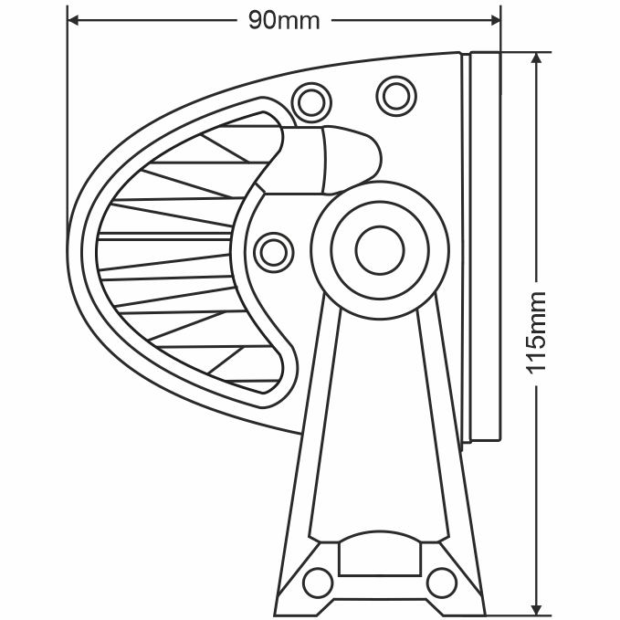 Покупка Фара світлодіодна BREVIA Cree Combo 120W (60400CX1)
