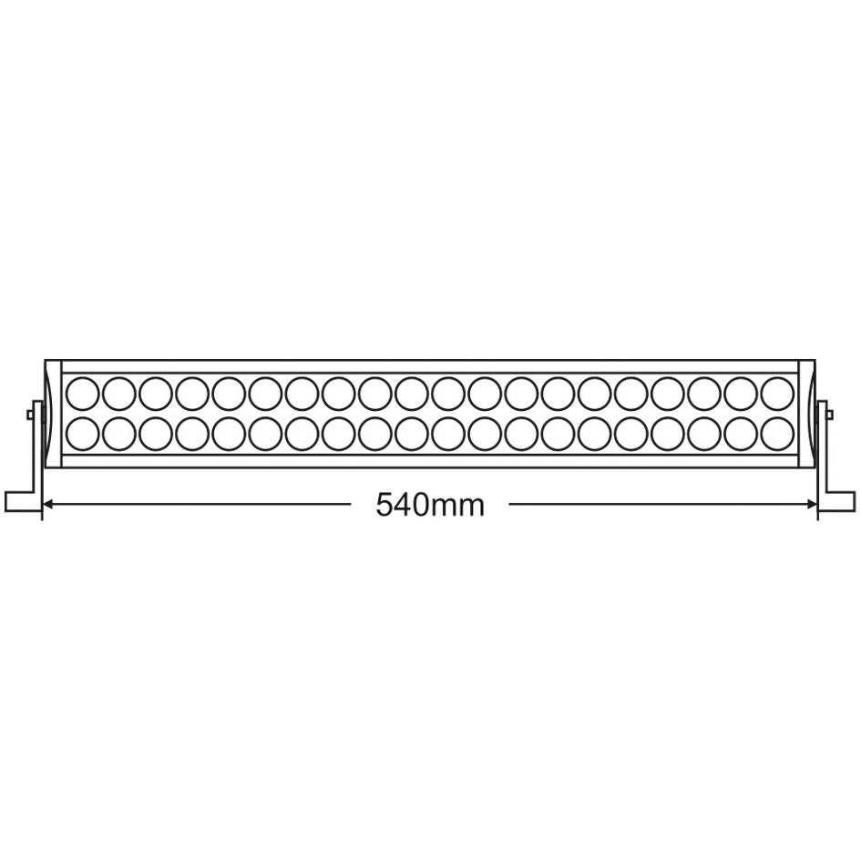 Замовити Фара світлодіодна BREVIA Cree Combo 120W (60400CX1)