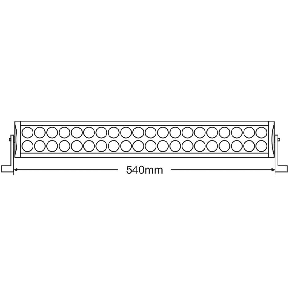 Замовити Фара світлодіодна BREVIA Cree Flood 120W (60400FX1)