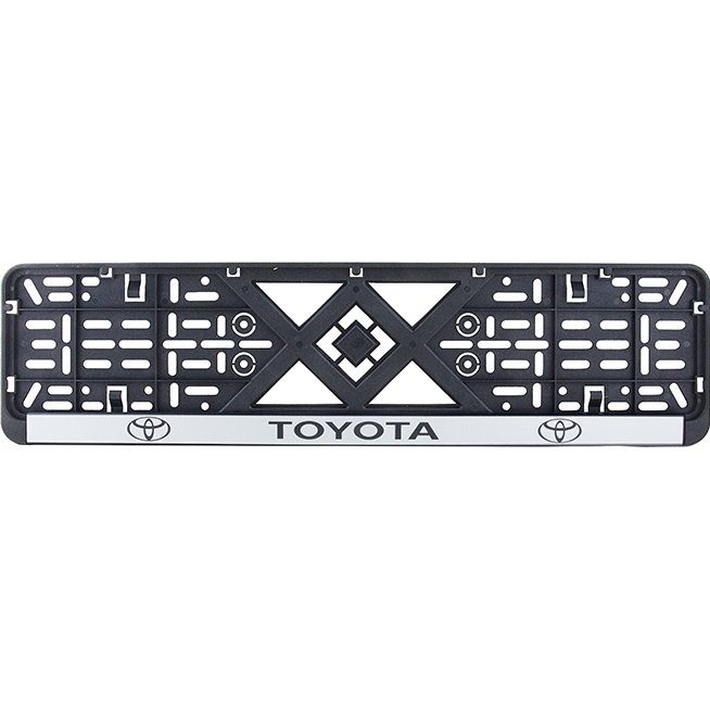 Рамка номера BI-PLAST TOYOTA (BP-240)
