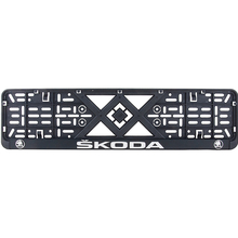 Рамка номера BI-PLAST SKODA (BP-284)