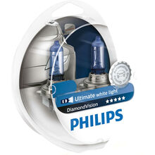 Галогенная лампа PHILIPS H11 Diamond Vision 5000K 2 шт/блистер (12362DVS2)