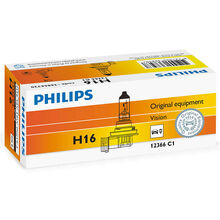 Галогенна лампа PHILIPS H16 1 шт/картон (12366C1)