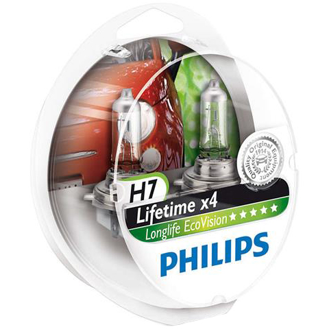philips H7 LongLife EcoVision, 2/