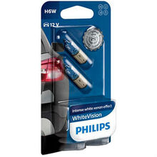 Автомобільна лампа PHILIPS WhiteVision H6W (12036WHVB2) 2 шт