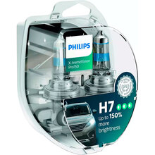 Галогенная лампа PHILIPS H7 X-treme VISION PRO +150% 3700K 2 шт / блистер (12972XVPS2)