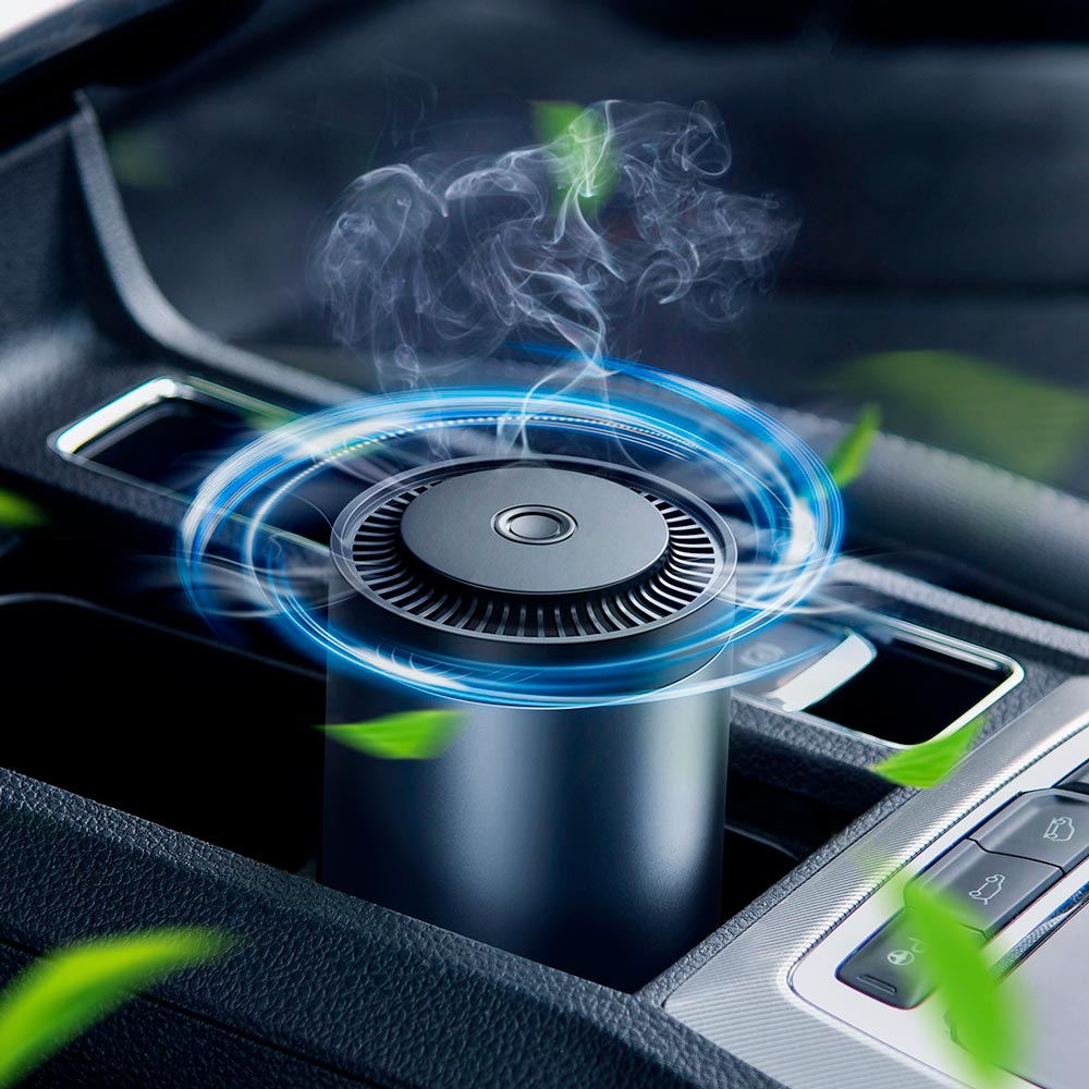 Ароматизатор BASEUS Ripple Car Cup Holder Air Freshener Silver (30532