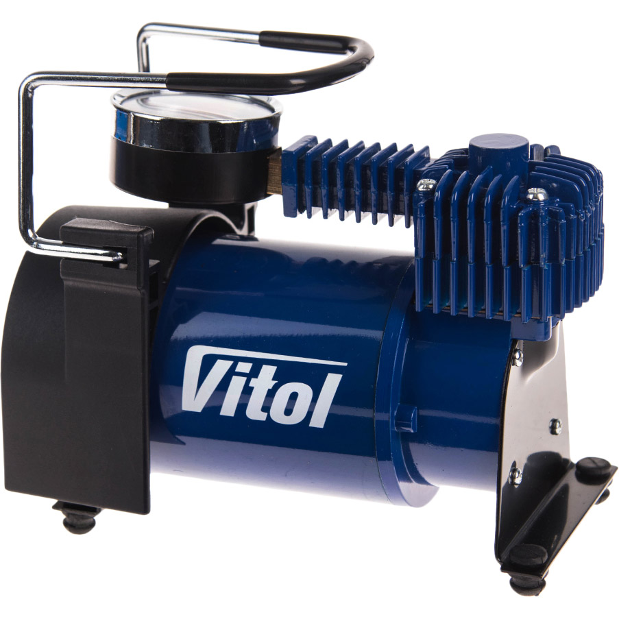 

Компрессор Vitol 150psi 14Amp 37 л (К-40 (8)), Компресор К-40 150psi/14Amp/37л/прикурювач