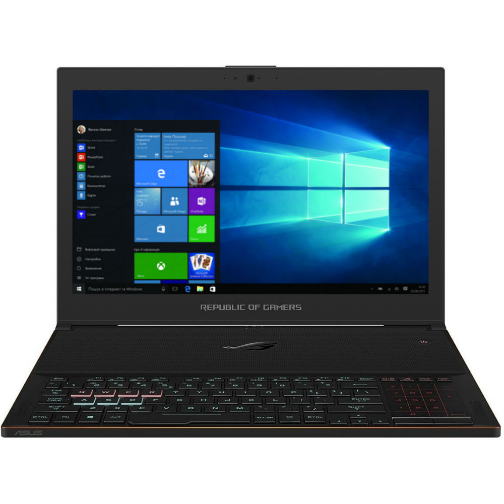 Ноутбук ASUS ROG Zephyrus GX501GI-EI002R (90NR00A1-M00290) Black