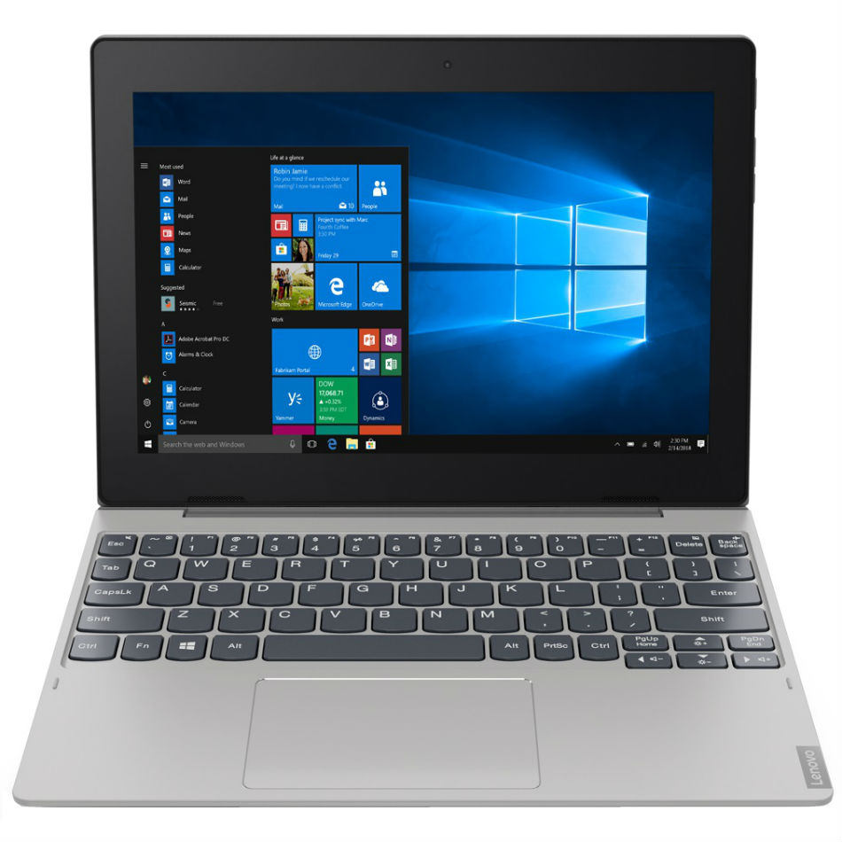 Ноутбук LENOVO D330 FHD N5000 4/128 WIFi Win10H Mineral Grey (81H3001LRA) Тип матриці IPS