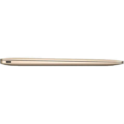 Зображення Ноутбук APPLE A1534 MacBook Gold (MRQP2UA/A)