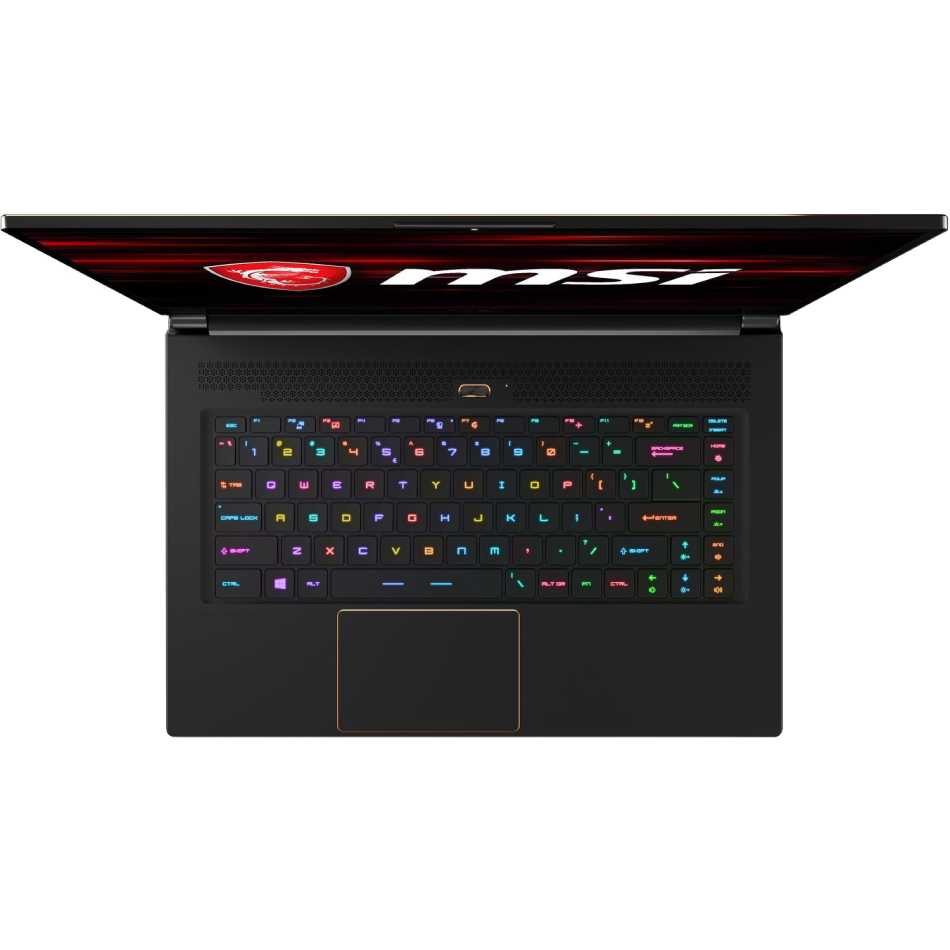 Внешний вид Ноутбук MSI GS65 Stealth Thin 8RF Black (GS658RF-493XUA)