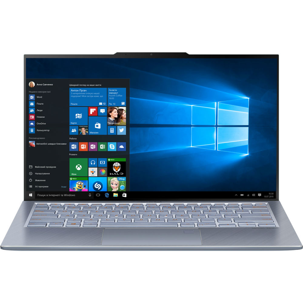 Ноутбук ASUS ZenBook S13 UX392FN-AB009T Utopia Blue (90NB0KZ1-M00300)